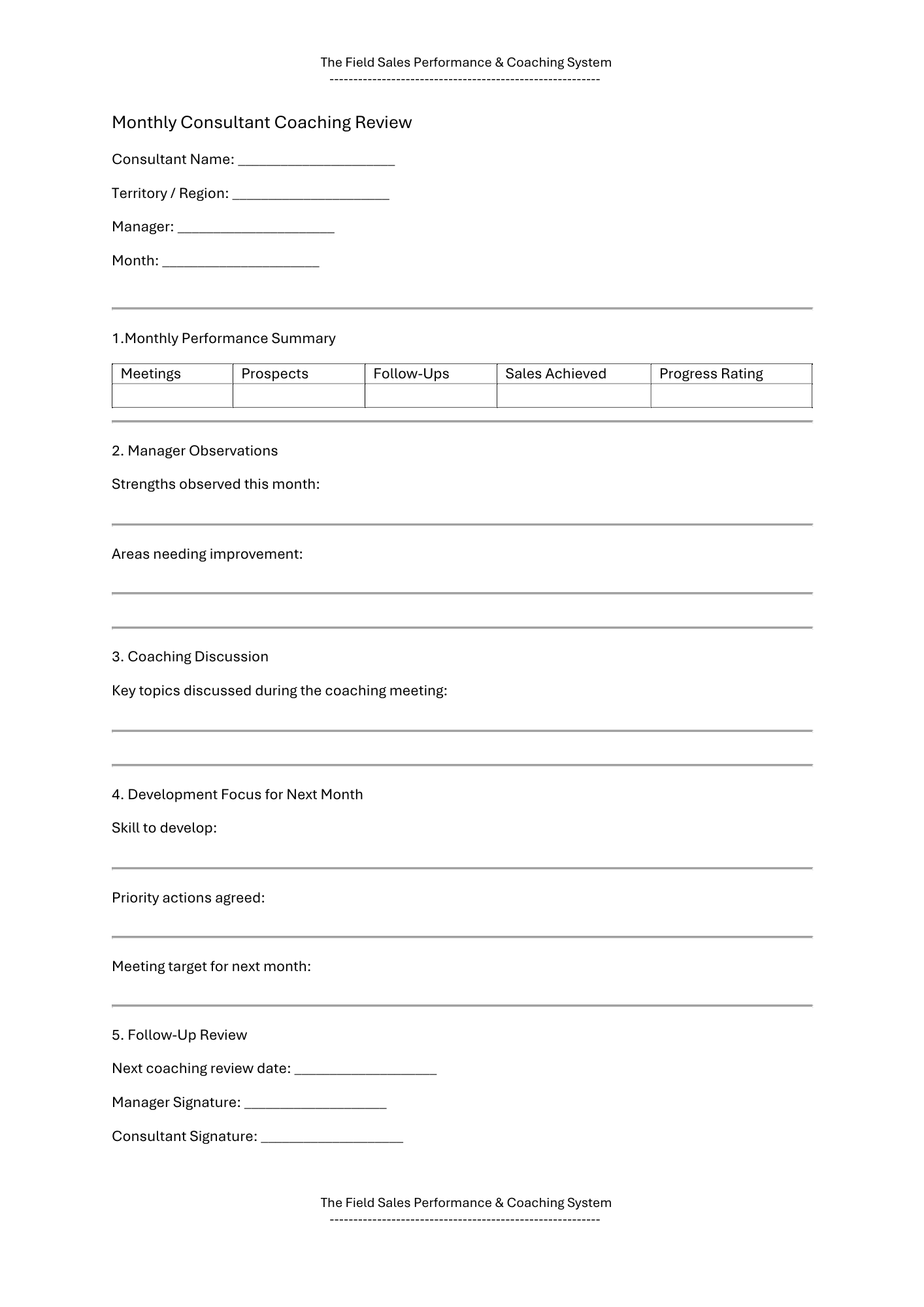 MANGERS MONTHLY CONSULTANT COACHING REVIEW.pdf MANGERS MONTHLY CONSULTANT COACHING REVIEW.pdf